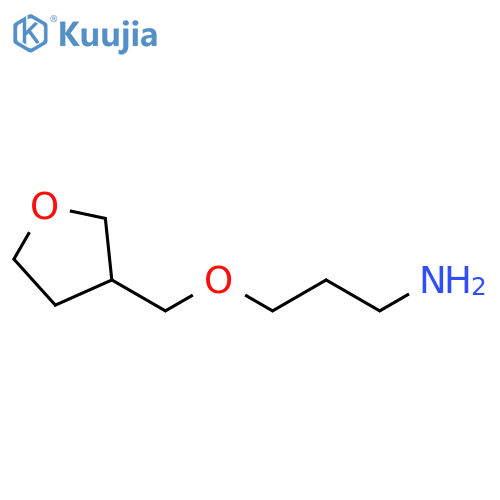 3-[(oxolan-3-yl)methoxy]propan-1-amine structure