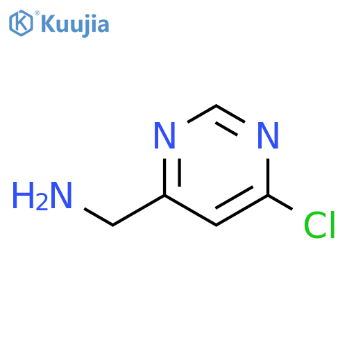 (6-Chloropyrimidin-4-yl)methanamine structure