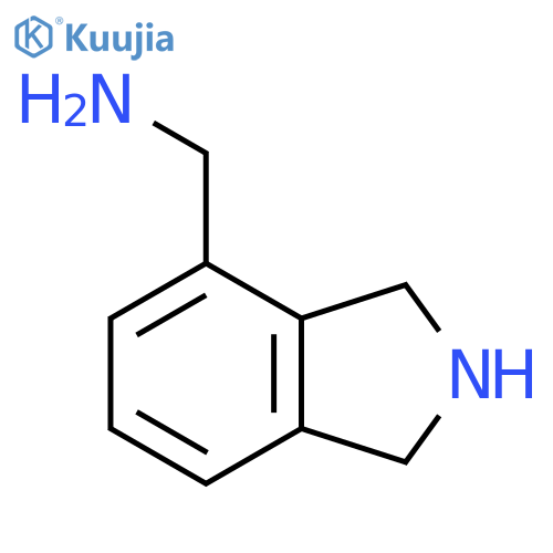 (2,3-dihydro-1H-isoindol-4-yl)methanamine structure