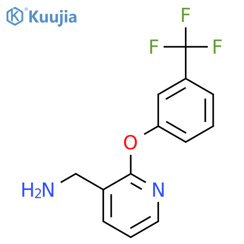 {2-3-(Trifluoromethyl)phenoxypyridin-3-yl}methylamine Dihydrochloride structure