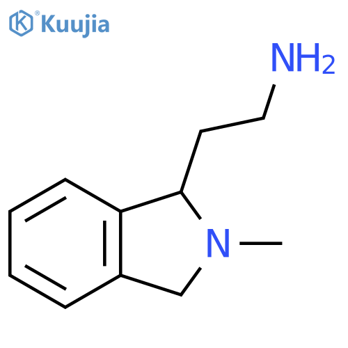 2-(2-Methylisoindolin-1-yl)ethan-1-amine structure