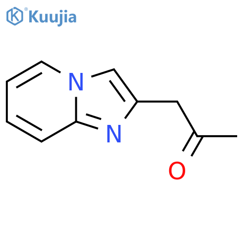 1-{imidazo1,2-apyridin-2-yl}propan-2-one structure