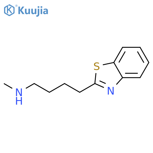 4-(1,3-benzothiazol-2-yl)butyl(methyl)amine structure