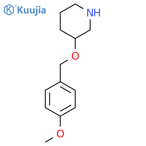 3-((4-Methoxybenzyl)oxy)piperidine structure