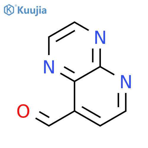 Pyrido[2,3-b]pyrazine-8-carbaldehyde structure