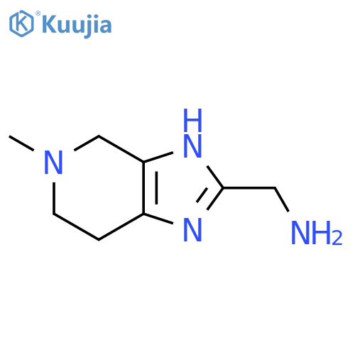 3H-Imidazo[4,5-c]pyridine-2-methanamine,  4,5,6,7-tetrahydro-5-methyl- structure