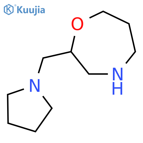 2-(1-pyrrolidinylmethyl)-1,4-oxazepane structure