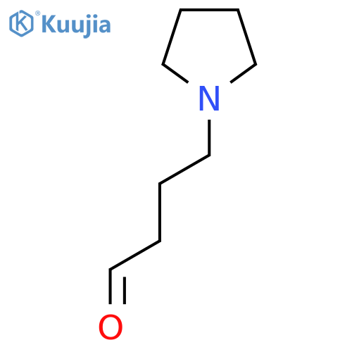 4-(Pyrrolidin-1-yl)butanal structure