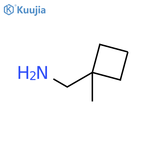 (1-Methylcyclobutyl)methanamine structure