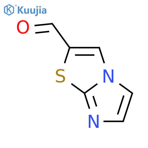 Imidazo[2,1-b]thiazole-2-carbaldehyde structure