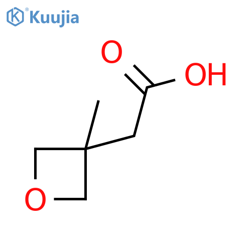 2-(3-Methyloxetan-3-yl)acetic acid structure