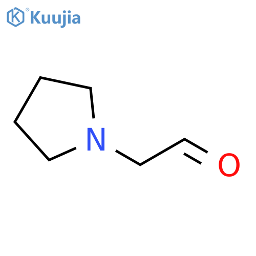 1-PYRROLIDINEACETALDEHYDE structure