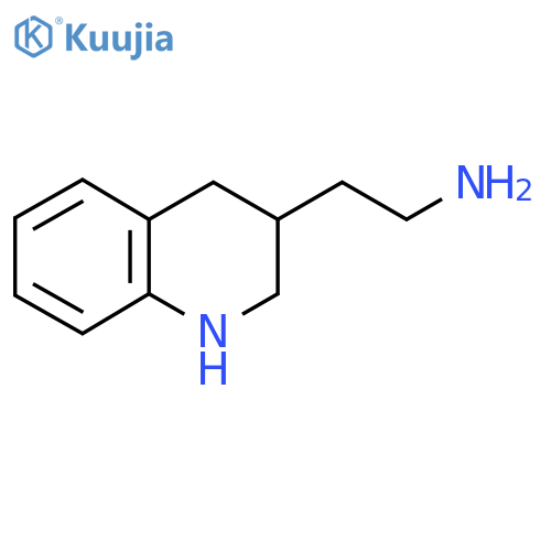 2-(1,2,3,4-Tetrahydroquinolin-3-yl)ethan-1-amine structure