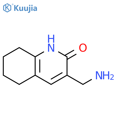 2(1H)-Quinolinone, 3-(aminomethyl)-5,6,7,8-tetrahydro- structure