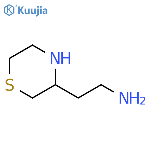 3-Thiomorpholineethanamine structure