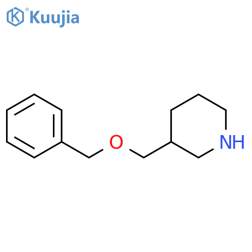3-[(benzyloxy)methyl]piperidine structure