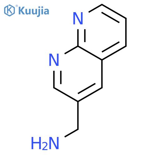 (1,8-Naphthyridin-3-YL)methanamine structure