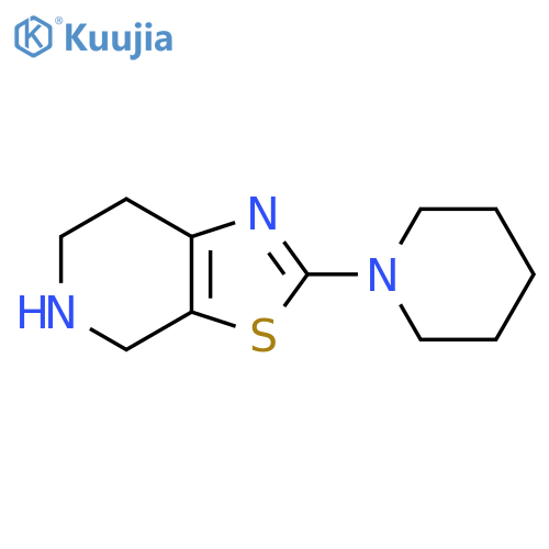 1-{4H,5H,6H,7H-1,3thiazolo5,4-cpyridin-2-yl}piperidine structure