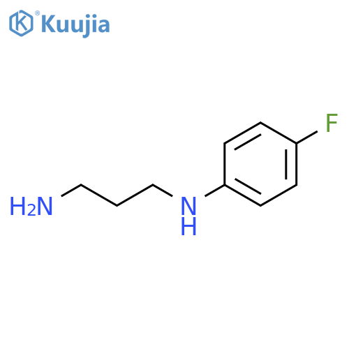 N1-(4-fluorophenyl)propane-1,3-diamine structure