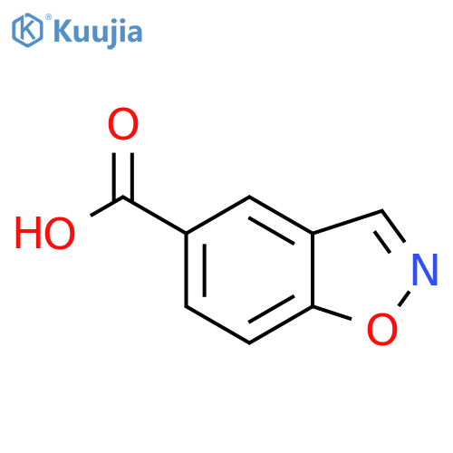 1,2-benzoxazole-5-carboxylic acid structure