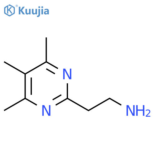 2-(trimethylpyrimidin-2-yl)ethan-1-amine structure