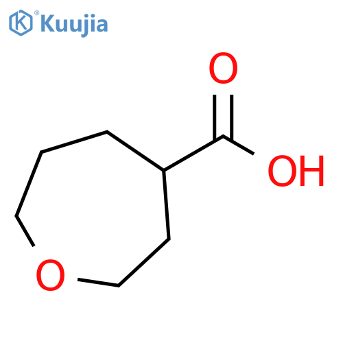 oxepane-4-carboxylic acid structure