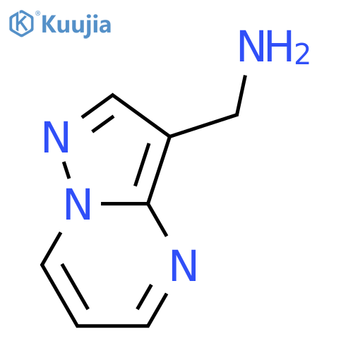 Pyrazolo1,5-apyrimidin-3-ylmethylamine structure