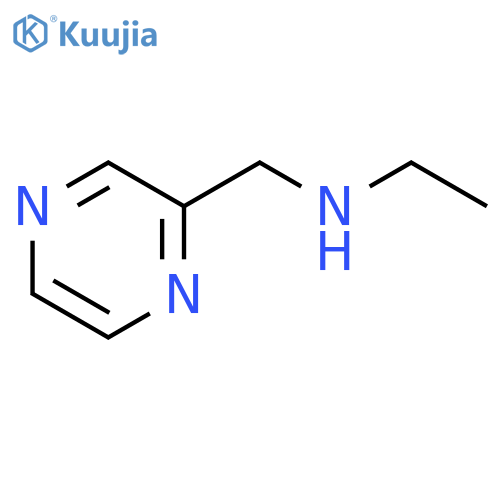 Ethyl-pyrazin-2-ylMethyl-aMine structure