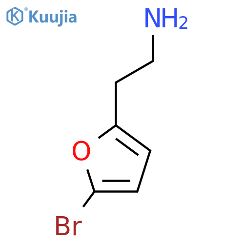 2-(5-bromofuran-2-yl)ethan-1-amine structure