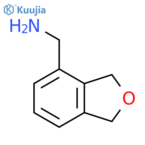 (1,3-Dihydro-2-benzofuran-4-ylmethyl)amine structure