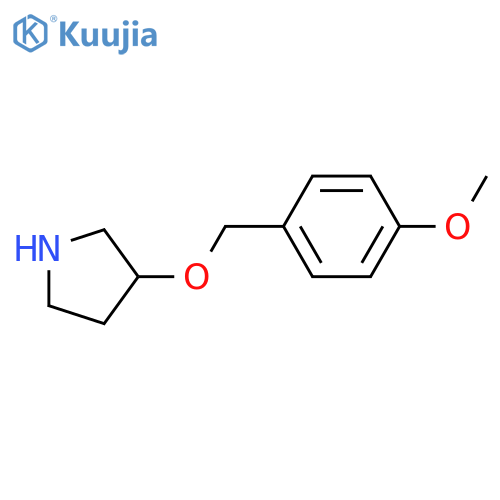3-(4-Methoxybenzyl)oxypyrrolidine structure