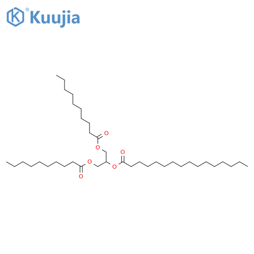 1,3-Caprin-2-Palmitin structure