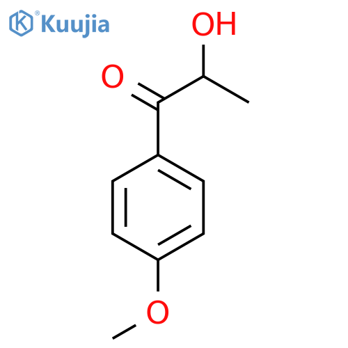 2-Hydroxy-1-(4-methoxyphenyl)propan-1-one structure