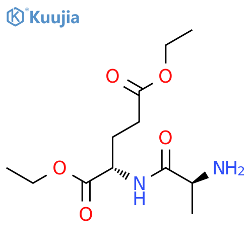 L-Glutamic acid, N-L-alanyl-, diethyl ester structure