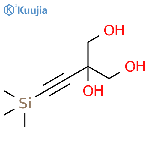 2-[2-(Trimethylsilyl)ethynyl]-1,2,3-propanetriol structure