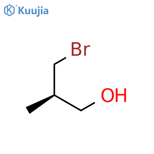 (2R)-3-Bromo-2-methylpropan-1-ol structure