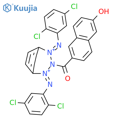 2-Naphthalenecarboxamide,N,N'-1,4-phenylenebis[4-[(2,5-dichlorophenyl)azo]-6-hydroxy- (9CI) structure