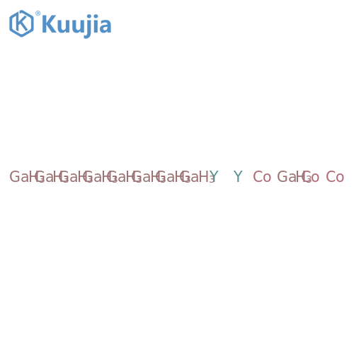 Cobalt, compd. with gallium and yttrium (3:9:2) structure