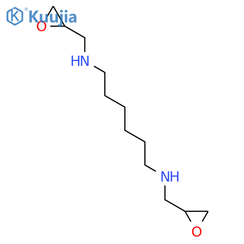 N~1~,N~6~-Bis[(oxiran-2-yl)methyl]hexane-1,6-diamine structure