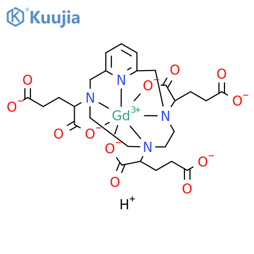 Gadolinate(3-), [γ3,γ6,γ9-tri(carboxy-κO)-3,6,9,15-tetraazabicyclo[9.3.1]pentadeca-1(15),11,13-triene-3,6,9-tributanato(3-)-κN3,κN6,κN9,κN15]-, hydrogen (1:3) structure