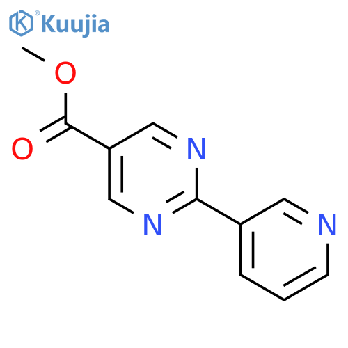 Methyl 2-(pyridin-3-yl)pyrimidine-5-carboxylate structure