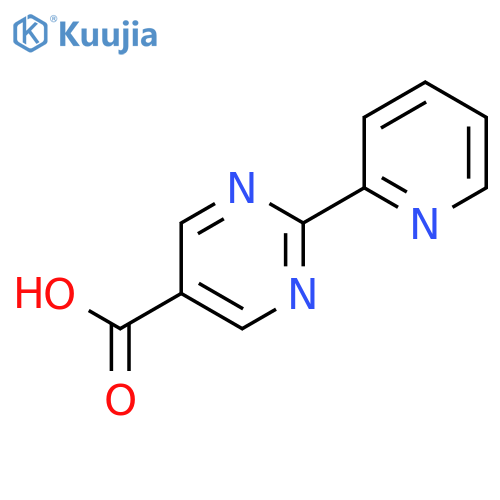 2-(Pyridin-2-yl)pyrimidine-5-carboxylic acid structure