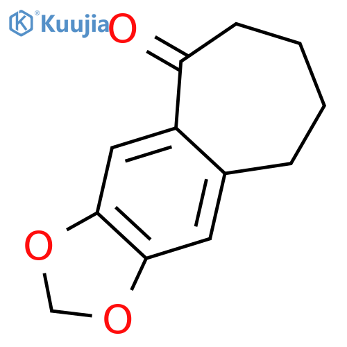 4,6-dioxatricyclo7.5.0.0,3,7tetradeca-1,3(7),8-trien-10-one structure