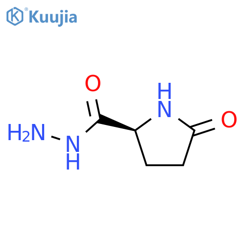 L-Proline, 5-oxo-,hydrazide structure