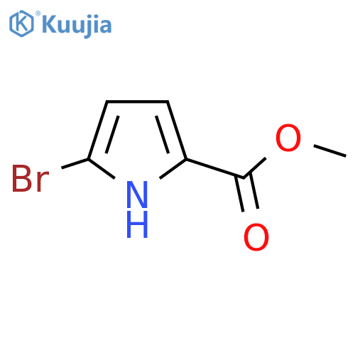 Methyl 5-bromo-1H-pyrrole-2-carboxylate structure