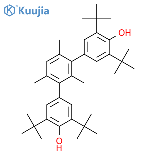 Methyl,bis[3,5-bis(1,1-dimethylethyl)-4-hydroxyphenyl](2,4-dimethylphenyl)- structure
