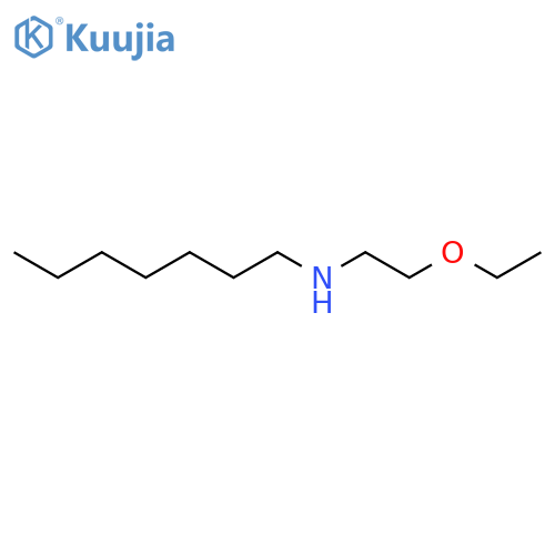 1-Heptanamine, N-(2-ethoxyethyl)- structure