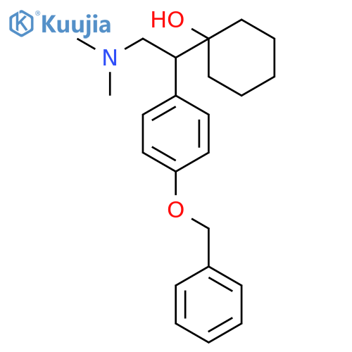 1-(1-(4-(Benzyloxy)phenyl)-2-(dimethylamino)ethyl)cyclohexanol structure