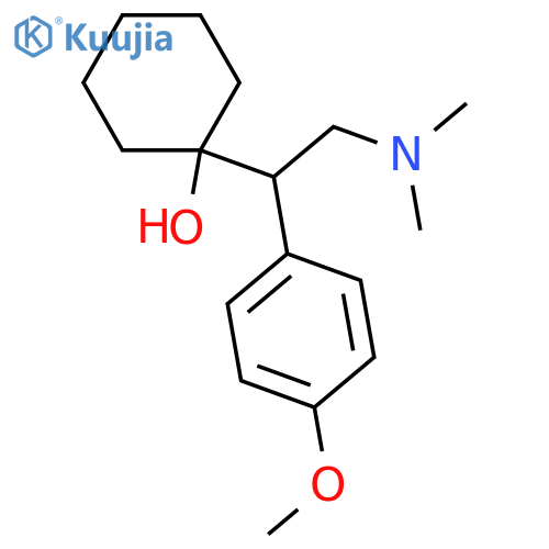 D,L-Venlafaxine structure