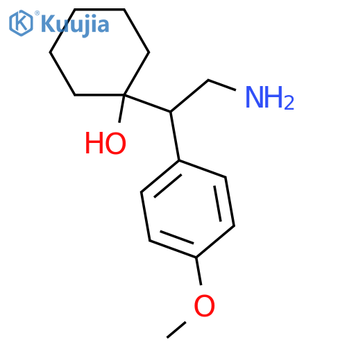 1-[2-AMINO-1-(4-METHOXYPHENYL)ETHYL]CYCLOHEXANOL HCl structure